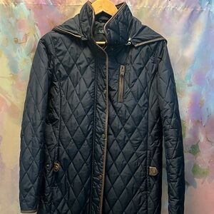 Ralph Lauren Navy Quilted Puffer Jacket